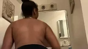 Homemade Ebony Teen Twerking Her Big Ass And Tits