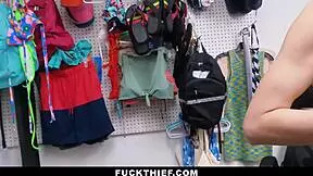 Shoplifting Teen Begs Officer to Let Her Go in Emotional Fuckthief Encounter with Nadia Noja