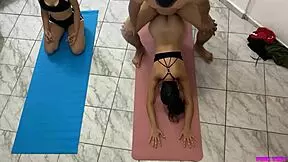 I tricked my two beautiful adopted stepdaughters into training, then I fucked their tight asses passionately