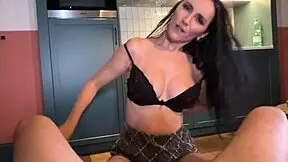 Stepmom helps stepson forget his ex-girlfriend with a special favor