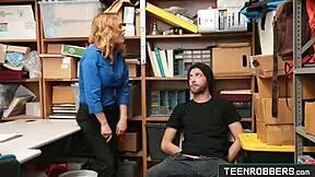 Wow! Hot Officer Krissy Lynn Seduces Thief And Fucks Him Hard!