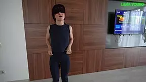 hey guys, my boyfriend gave me a sloppy blowjob then fucked my ass hard right after our workout, cum everywhere 😏