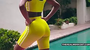 Ashley Aleigh Hits the Showers with a Huge Splash of Cum