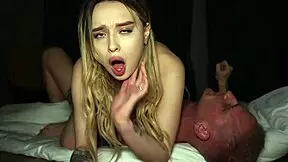 Tattooed sweetie MOANS as I FUCK her