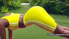 Ashley Aleigh Hits the Showers with a Huge Splash of Cum