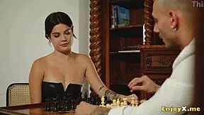 valkiria lapiedra loses anal virginity on chess table
