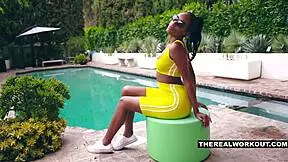 Ashley Aleigh Hits the Showers with a Huge Splash of Cum