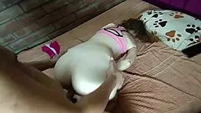 Latina Stepsister Wants Stepbrother to Fuck Her Pink Hole