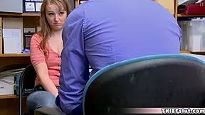 Is Hot Teen Cleo Clementine A Cleptomaniac Slut In The Shop?