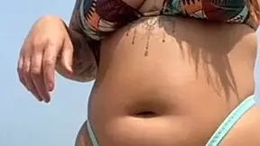 I met a guy on the beach and let him rub sunscreen on me