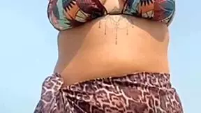 I met a guy on the beach and let him rub sunscreen on me