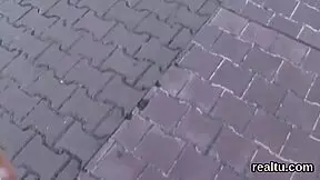 Glamorous Czech Kitten Tempted and Drilled in Mall POV