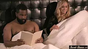 A Glamorous Teen Rides A Massive Black Cock In The Shower