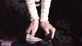 Celestina Blooms Spreads Booty For Seth Brogan's Cum Drip!