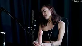 kamilla werneck shows off in sheer red lingerie