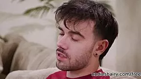 Suggestive brunette craves fresh cock and sucks hard on the sofa with ryder rey nade nasty