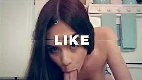 hot nerdy student sucks her tutor's cock in class