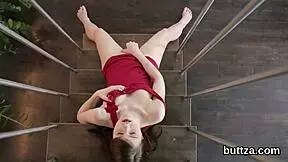 Petite young woman experiences physical activity