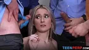 Stepsiblings Attempt to Fuck Their Way Out of Trouble - Teen 18+ Perp