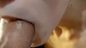 Watch This Amateur Blowjob Up Close