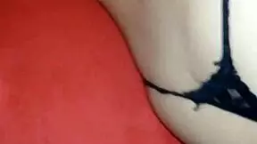 sexy latina college girl masturbates with dildo