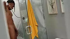 petite girl explores her first intimate encounter with a large partner