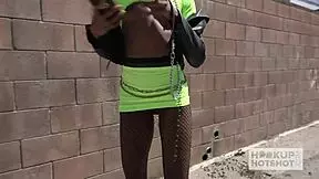 Gorgeous Ebony Slut Chanel Skye Gets Her Ass Pounded Rough