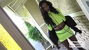 Gorgeous Ebony Slut Chanel Skye Gets Her Ass Pounded Rough