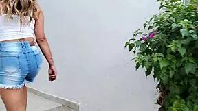 i cook up a hot fuck with my tall muscular husband in our kitchen, his big hands on my small tits and skinny latina ass