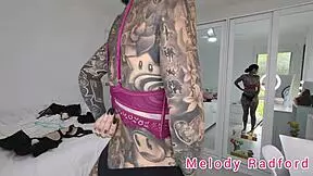 Black And Purple Lingerie And Micro Bikini Try On Haul Melody Radford