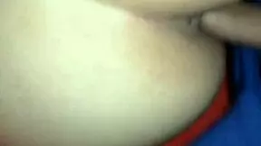 sexy latina college girl masturbates with dildo