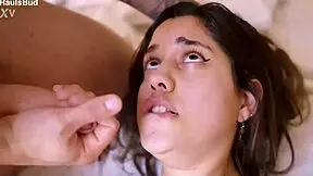 Saray's First Hardcore Double Penetration with Spaniards