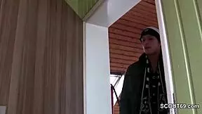 deutsche teen amateur gets her ass fucked hard by user