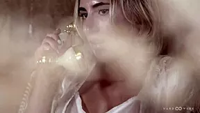 Lindsey cruz in hard work to bang threesome scene! 😈