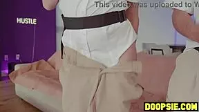 Busty Milf Punishes Snooping Technicians