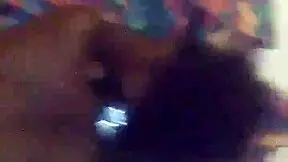 Can This Ebony Teen's Fat Ass Handle Intense Backshots?