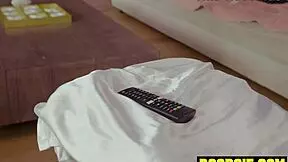 Busty Milf Punishes Snooping Technicians