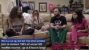 Aria Nicole undergoes her yearly physical with a nurse.