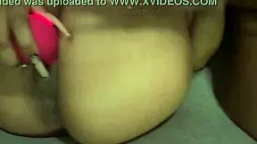 Lesbians masturbate side by side