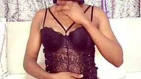 Whore's sensual anal masturbation!