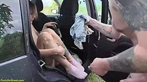 Sweet Teen Gets Driver's License for Anal Sex in Backseat