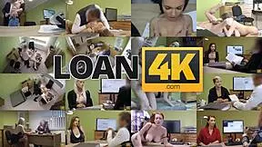 loan4k hottie trades musical instruments for a steamy blowjob and doggystyle session