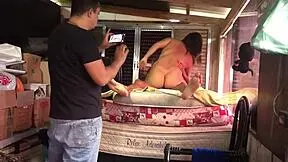 I film my wife getting anal fucked by a big cock teen brunette latina in pov