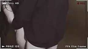 what the fuck, that girl in skirt and fishnets is fucking and getting creampied in the elevator?