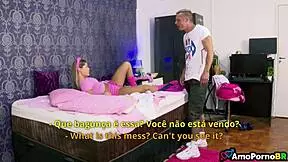 fantasing things with my stepdaughter, blonde teen anal assfucking with big cock, taboo fantasy