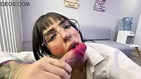 Interview with brunette leads to big ass discussion