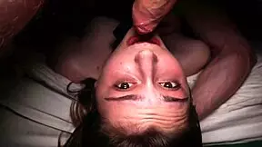 Skinny girl explores funky town adventures