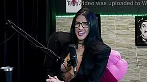 Leticia Braga In Sheer Red Lingerie Scene