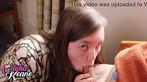 British 18-Year-Old Girl Sucks Off Older Stranger In Homemade Fetish Scene.