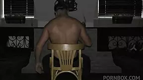 maniac pees on lara frost, deep throats and fucks her in pov bondwoman nrx040